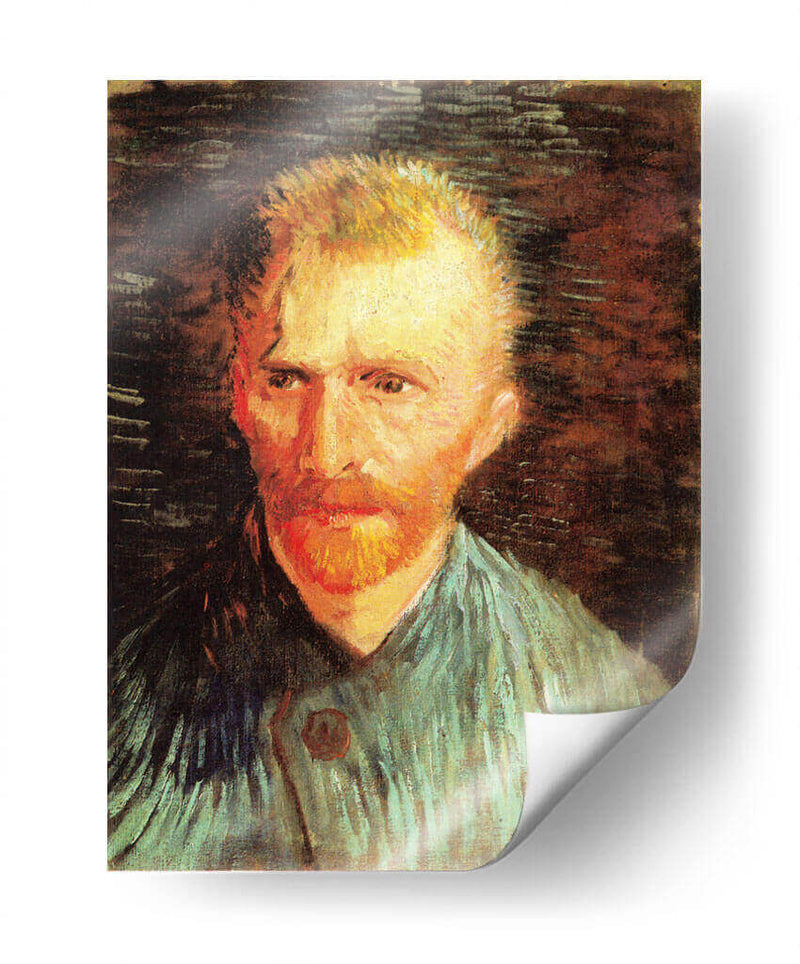 Autorretrato (1887) - VIII - Vincent Van Gogh | Cuadro decorativo de Canvas Lab