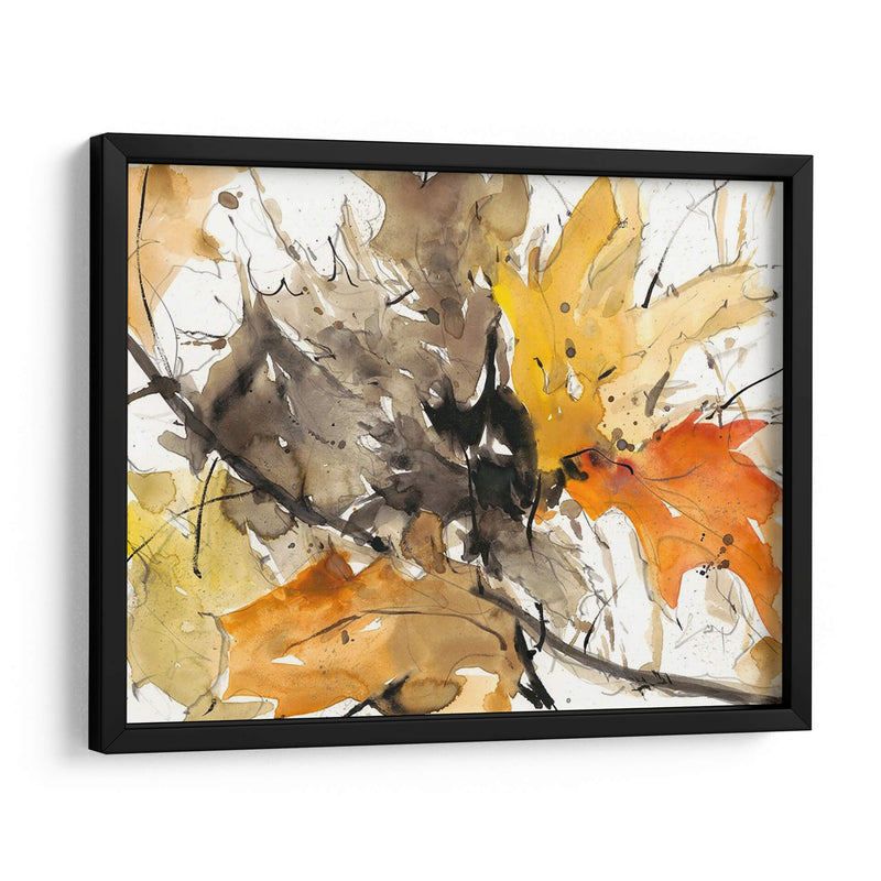 Acuarela De Hojas De Otoño Ii - Samuel Dixon | Cuadro decorativo de Canvas Lab