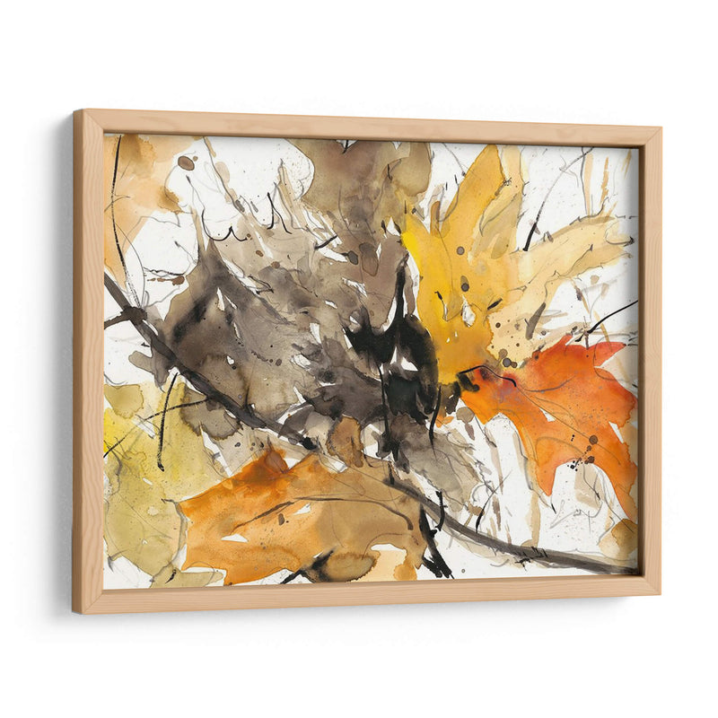 Acuarela De Hojas De Otoño Ii - Samuel Dixon | Cuadro decorativo de Canvas Lab