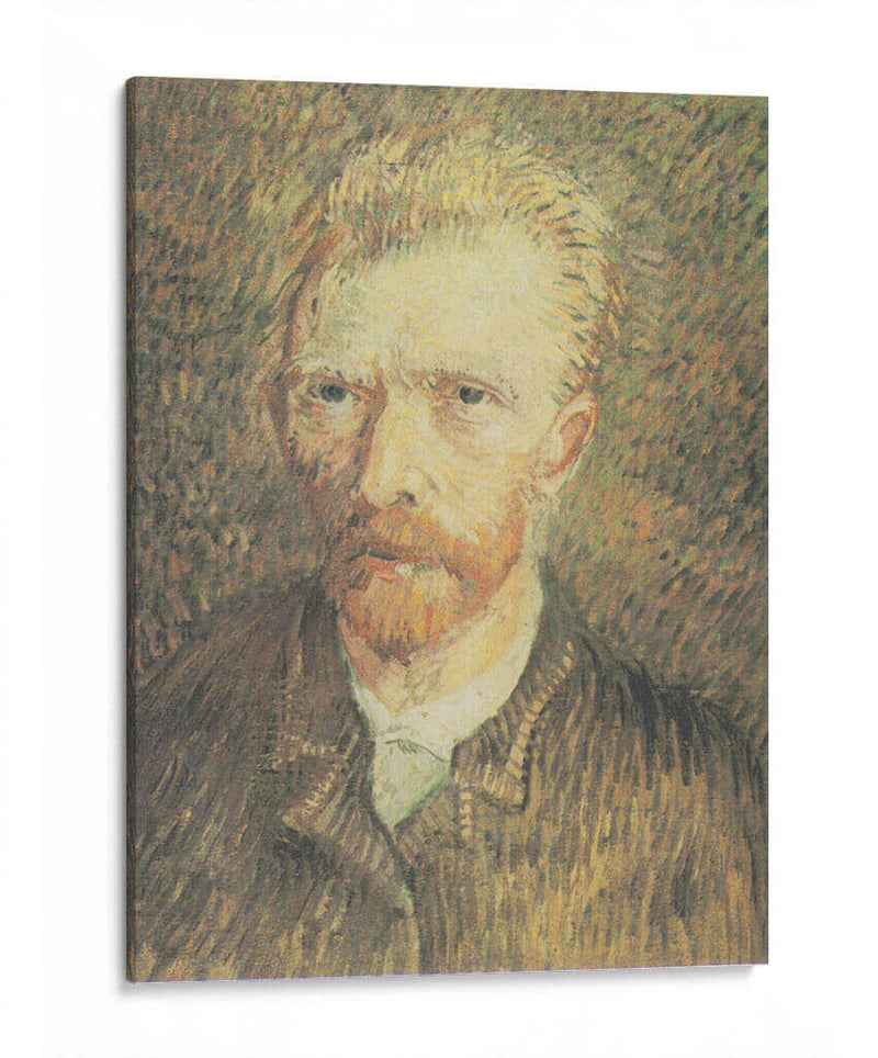 Autorretrato (1887) - IX - Vincent Van Gogh | Cuadro decorativo de Canvas Lab