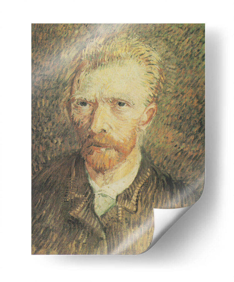 Autorretrato (1887) - IX - Vincent Van Gogh | Cuadro decorativo de Canvas Lab