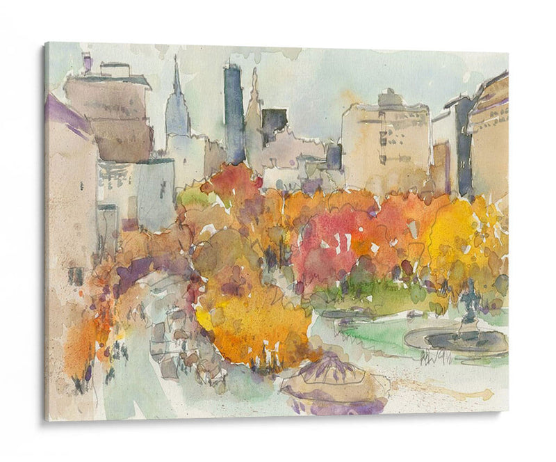 Otoño En Nueva York - Estudio Iii - Samuel Dixon | Cuadro decorativo de Canvas Lab