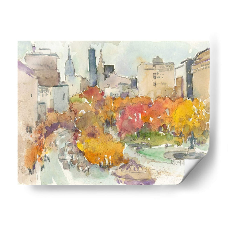 Otoño En Nueva York - Estudio Iii - Samuel Dixon | Cuadro decorativo de Canvas Lab