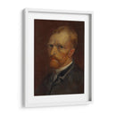 Autorretrato (1886) - Vincent Van Gogh | Cuadro decorativo de Canvas Lab