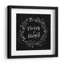 Moderno Gingham Navidad I - Gerard Paul Deshayes | Cuadro decorativo de Canvas Lab