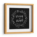 Moderno Gingham Navidad I - Gerard Paul Deshayes | Cuadro decorativo de Canvas Lab