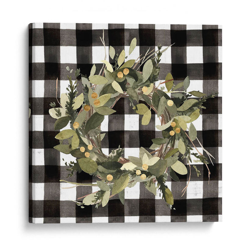 Gingham Modern Navidad Ii - Gerard Paul Deshayes | Cuadro decorativo de Canvas Lab