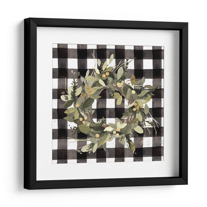 Gingham Modern Navidad Ii - Gerard Paul Deshayes | Cuadro decorativo de Canvas Lab