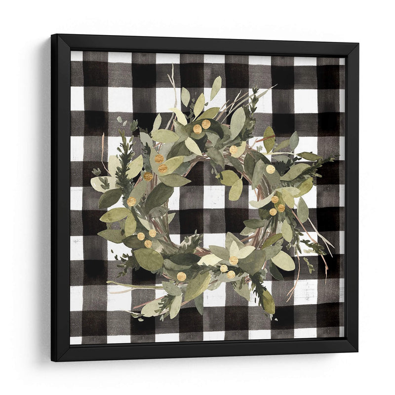 Gingham Modern Navidad Ii - Gerard Paul Deshayes | Cuadro decorativo de Canvas Lab