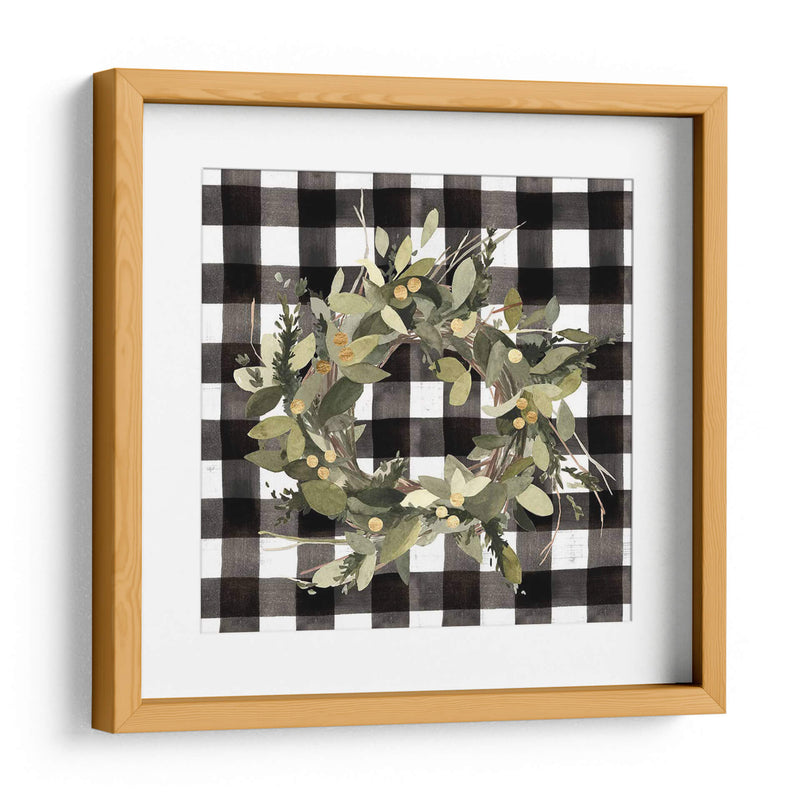 Gingham Modern Navidad Ii - Gerard Paul Deshayes | Cuadro decorativo de Canvas Lab