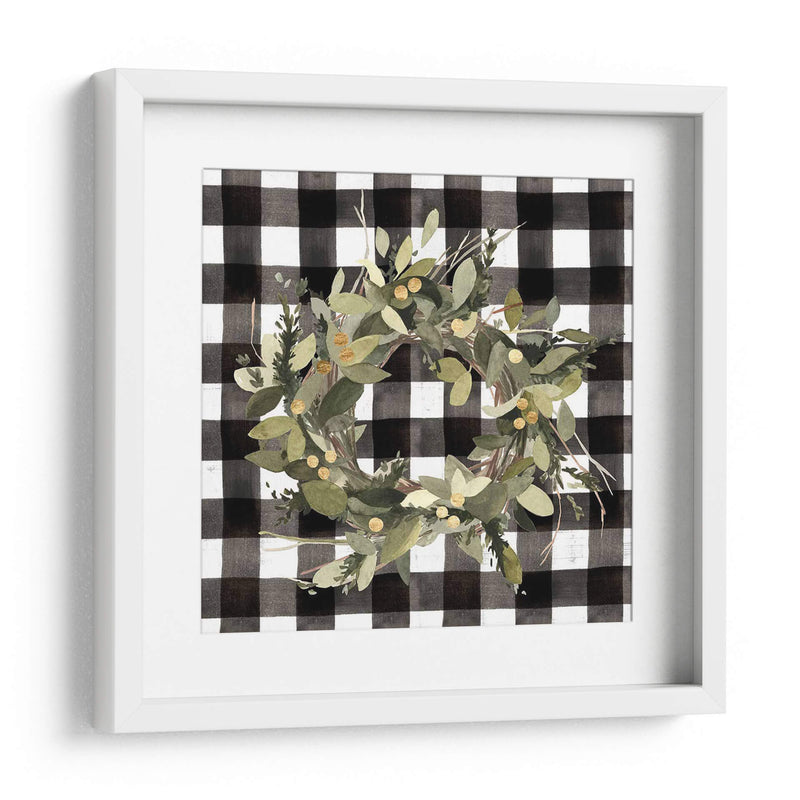 Gingham Modern Navidad Ii - Gerard Paul Deshayes | Cuadro decorativo de Canvas Lab