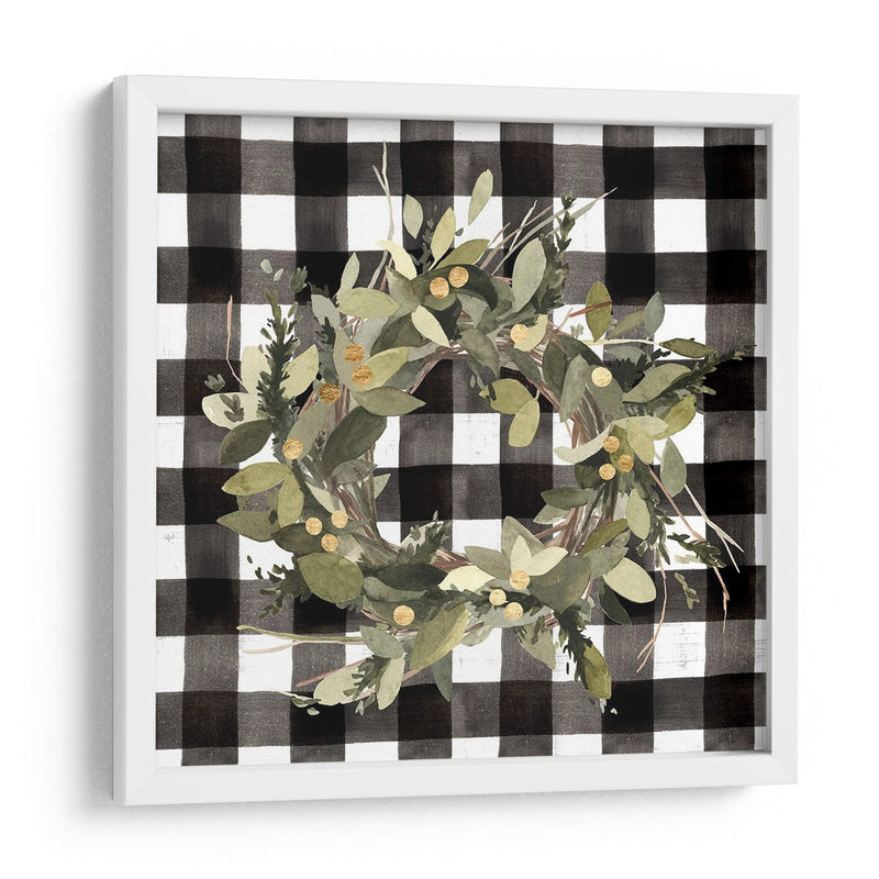 Gingham Modern Navidad Ii - Gerard Paul Deshayes | Cuadro decorativo de Canvas Lab