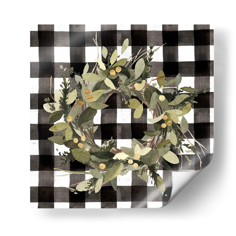 Gingham Modern Navidad Ii - Gerard Paul Deshayes | Cuadro decorativo de Canvas Lab