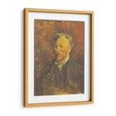 Autorretrato con pipa y vaso - Vincent Van Gogh | Cuadro decorativo de Canvas Lab