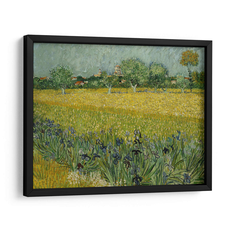 Campo con flores - Vincent Van Gogh | Cuadro decorativo de Canvas Lab