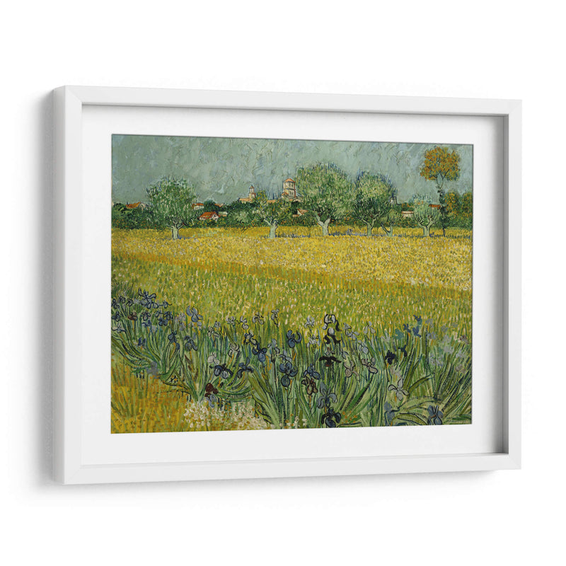 Campo con flores - Vincent Van Gogh | Cuadro decorativo de Canvas Lab