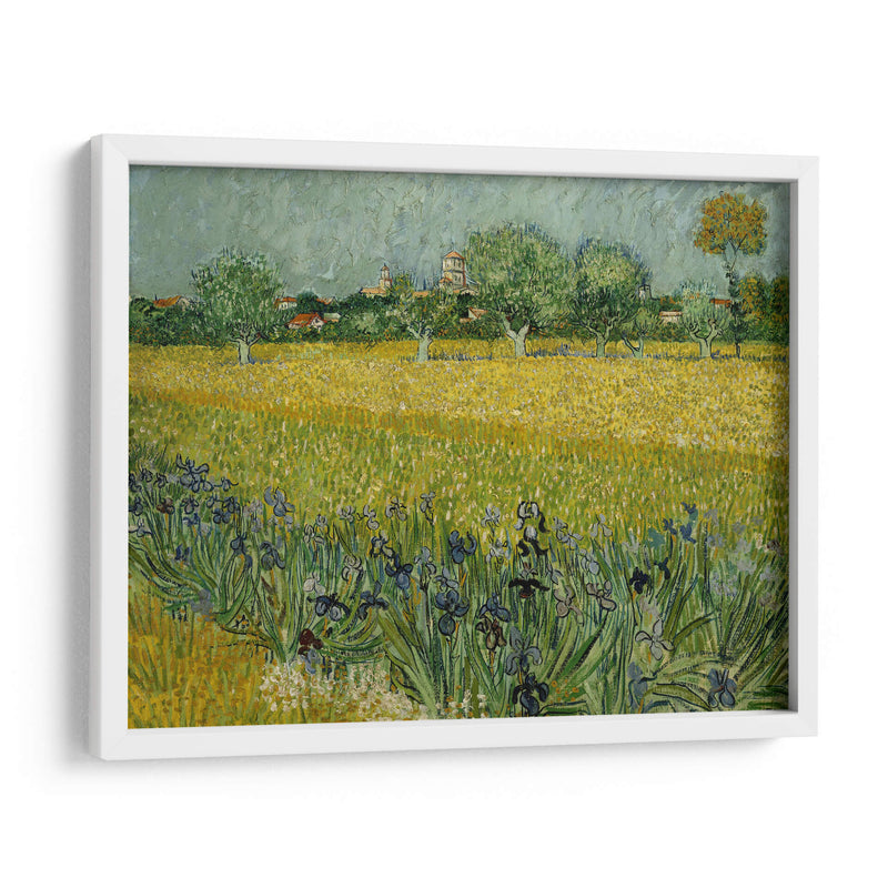 Campo con flores - Vincent Van Gogh | Cuadro decorativo de Canvas Lab