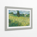 Trigal verde con ciprés - Vincent Van Gogh | Cuadro decorativo de Canvas Lab