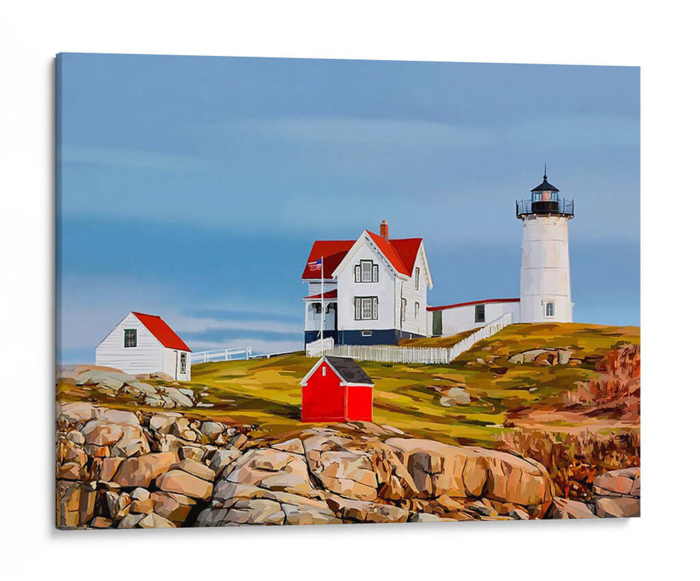 Nubble House Ii - Emily Kalina | Cuadro decorativo de Canvas Lab