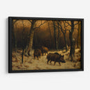 Jabalíes en la nieve - Rosa Bonheur | Cuadro decorativo de Canvas Lab