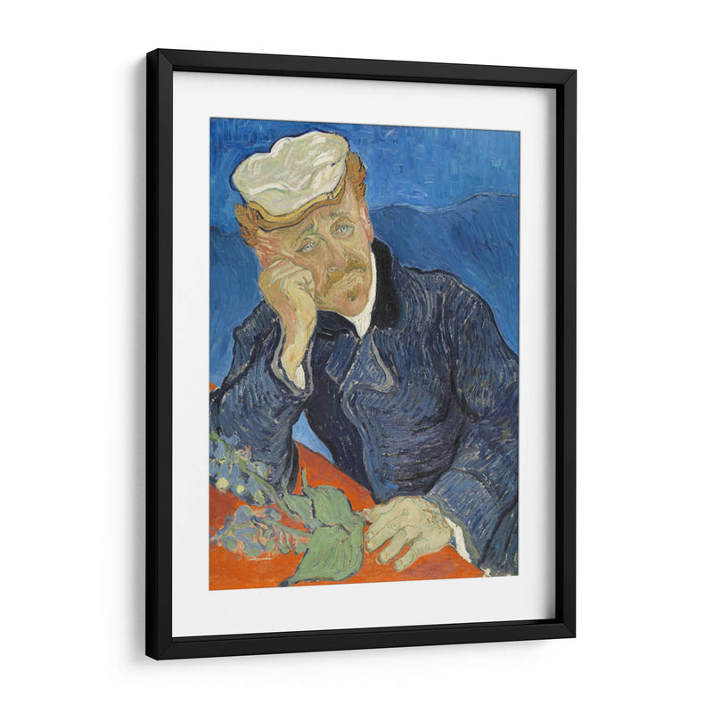 Dr. Paul Gachet - Vincent Van Gogh | Cuadro decorativo de Canvas Lab