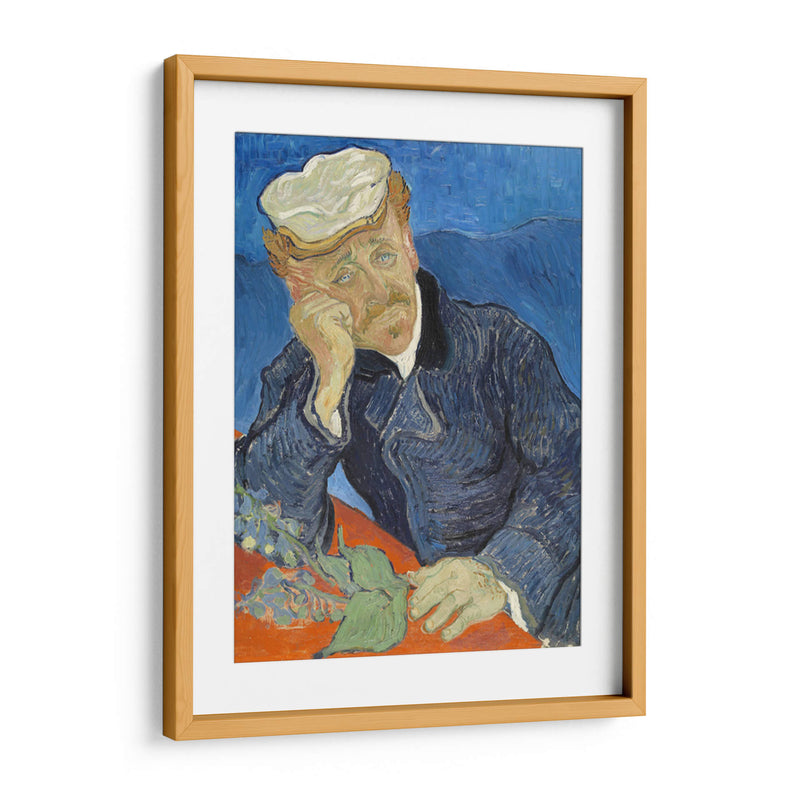 Dr. Paul Gachet - Vincent Van Gogh | Cuadro decorativo de Canvas Lab