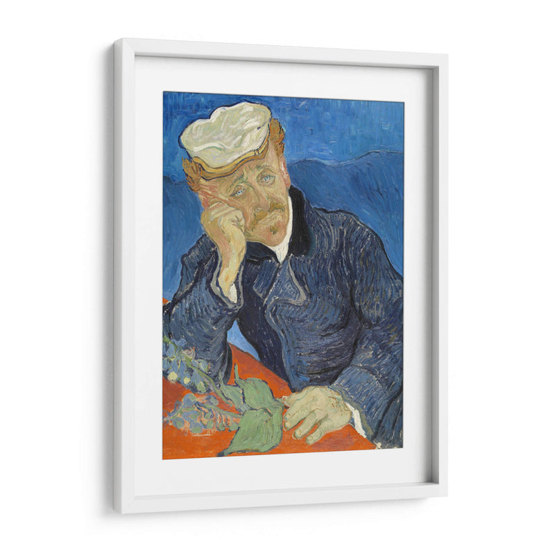 Dr. Paul Gachet - Vincent Van Gogh | Cuadro decorativo de Canvas Lab