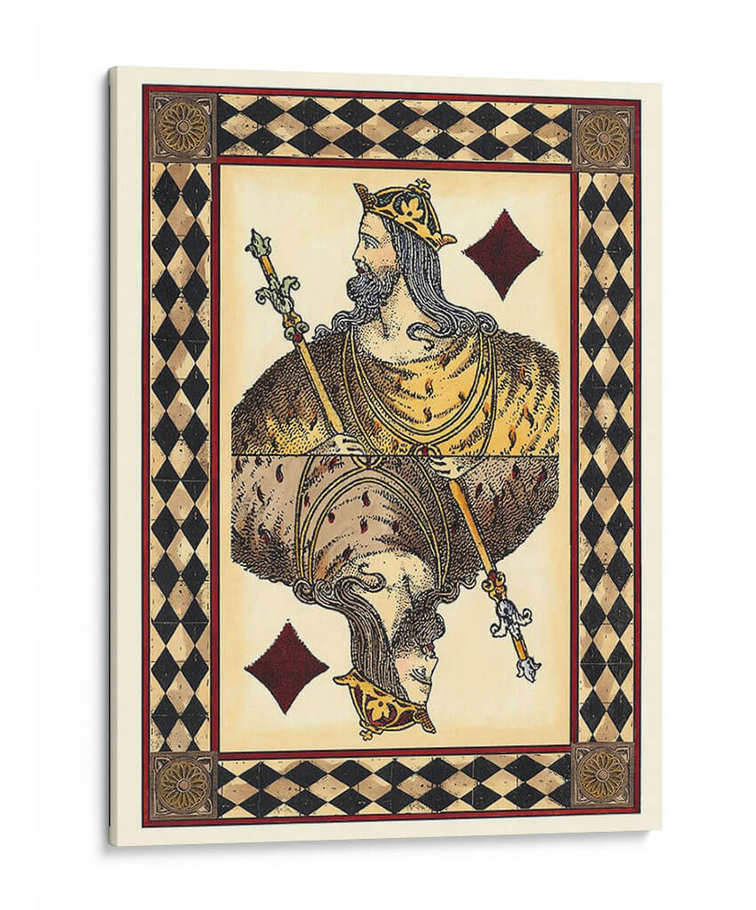 Tarjetas Harlequin Ii - Vision Studio | Cuadro decorativo de Canvas Lab