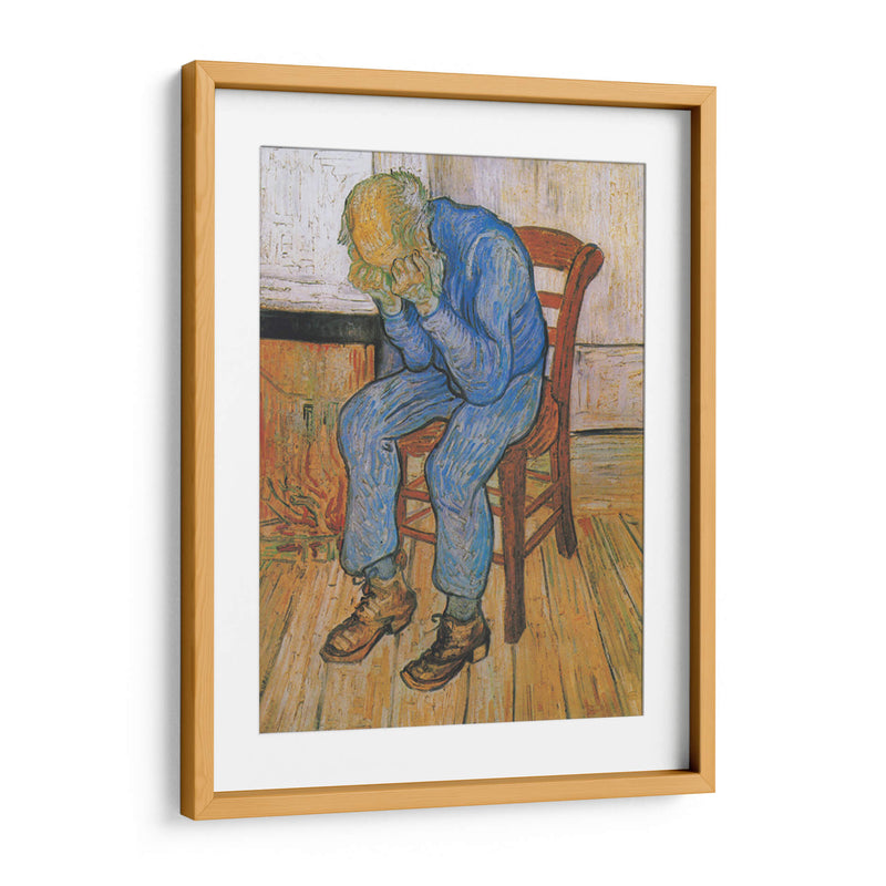 Anciano en pena (en las puertas de la eternidad) - Vincent Van Gogh | Cuadro decorativo de Canvas Lab