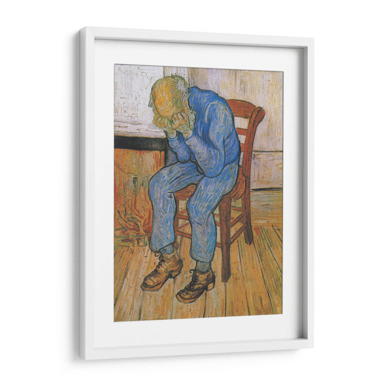 Anciano en pena (en las puertas de la eternidad) - Vincent Van Gogh | Cuadro decorativo de Canvas Lab