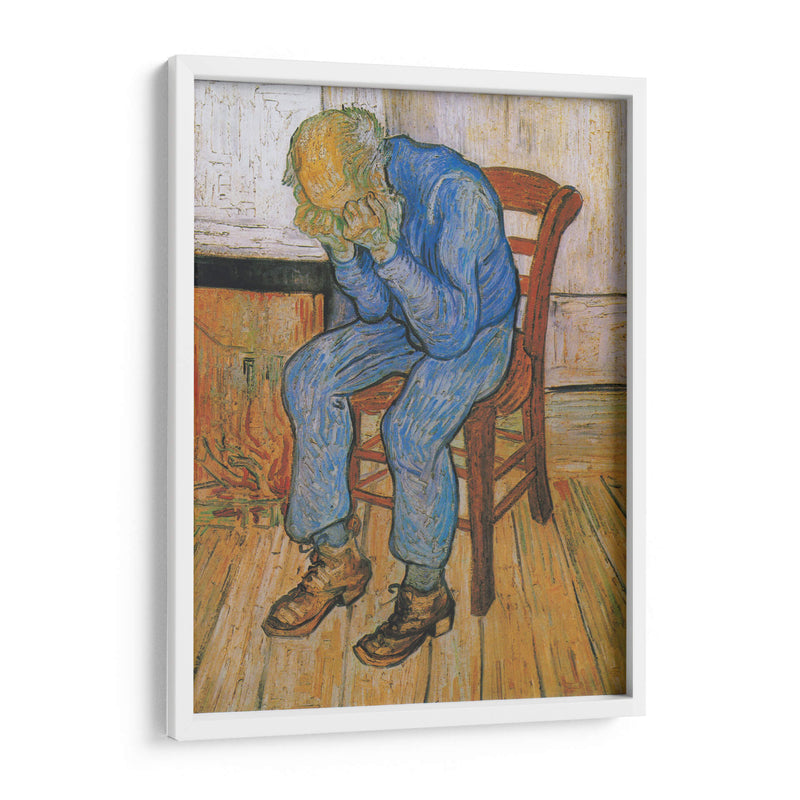 Anciano en pena (en las puertas de la eternidad) - Vincent Van Gogh | Cuadro decorativo de Canvas Lab