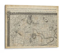 Mapa De Londres Grid I | Cuadro decorativo de Canvas Lab