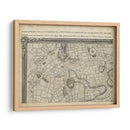 Mapa De Londres Grid I | Cuadro decorativo de Canvas Lab