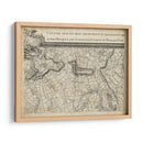 Mapa De Londres Grid Iii | Cuadro decorativo de Canvas Lab