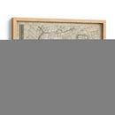 Mapa De Londres Grid V | Cuadro decorativo de Canvas Lab