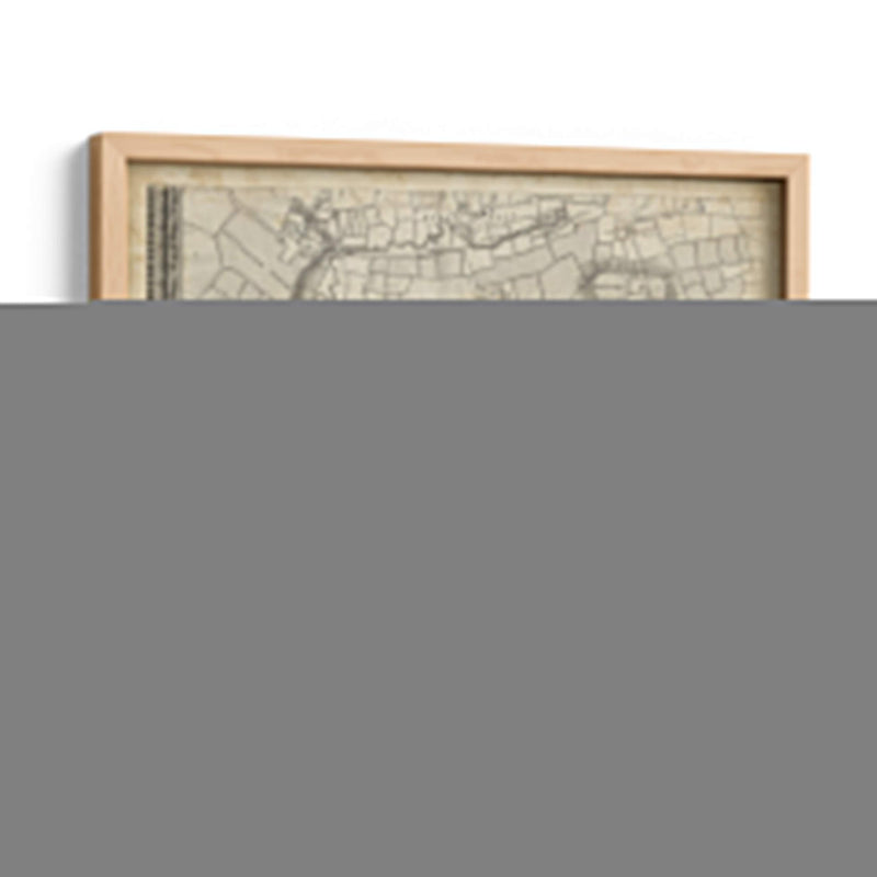 Mapa De Londres Grid V | Cuadro decorativo de Canvas Lab