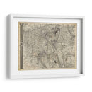 Mapa De Londres Grid Ix | Cuadro decorativo de Canvas Lab