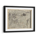 Mapa De Londres Grid Xii | Cuadro decorativo de Canvas Lab