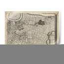 Mapa De Londres Grid Xii | Cuadro decorativo de Canvas Lab