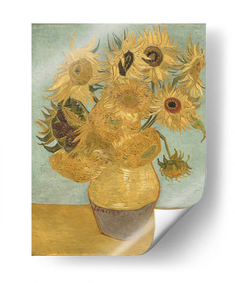 Los girasoles - Vincent Van Gogh | Cuadro decorativo de Canvas Lab