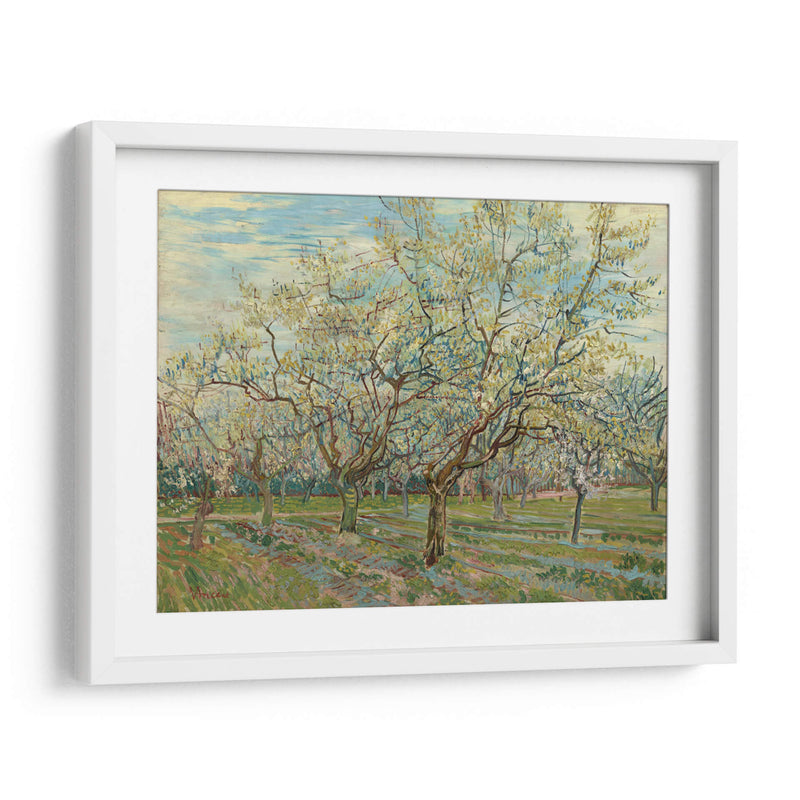 El huerto blanco - Vincent Van Gogh | Cuadro decorativo de Canvas Lab