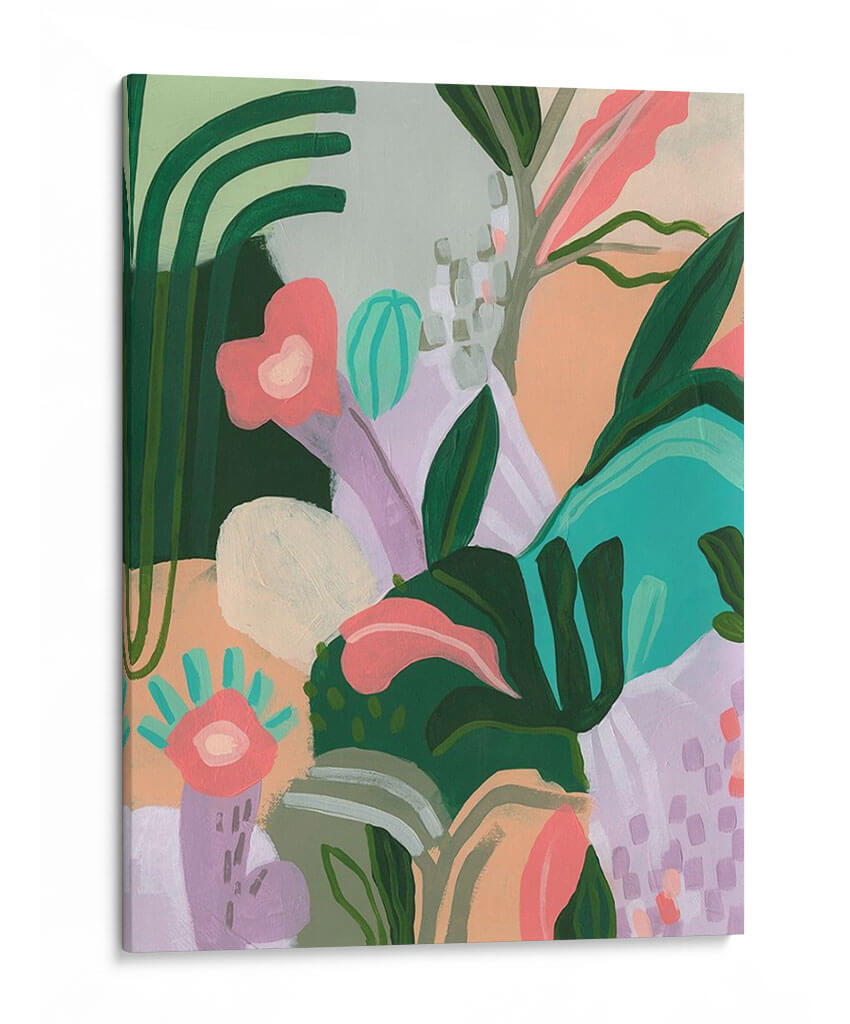 Jungle Jigsaw I - June Erica Vess | Cuadro decorativo de Canvas Lab