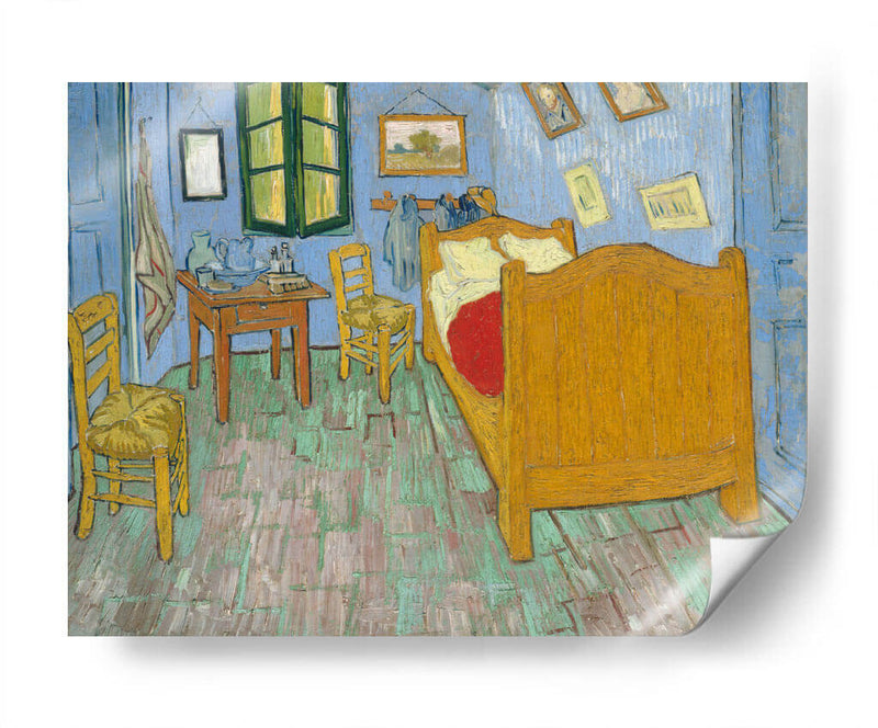 El dormitorio en Arlés - Vincent Van Gogh | Cuadro decorativo de Canvas Lab