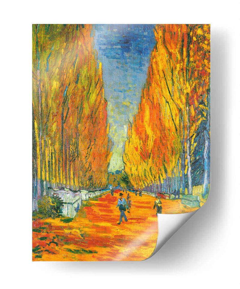 Los Alyscamps - Vincent Van Gogh | Cuadro decorativo de Canvas Lab