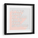 Sé Amable I - Grace Popp | Cuadro decorativo de Canvas Lab