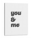 U + Yo Ii - Grace Popp | Cuadro decorativo de Canvas Lab