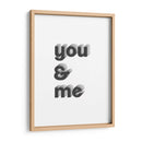 U + Yo Ii - Grace Popp | Cuadro decorativo de Canvas Lab