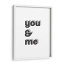 U + Yo Ii - Grace Popp | Cuadro decorativo de Canvas Lab