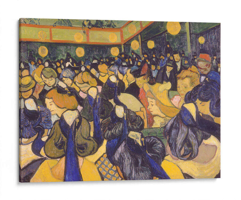 Salón de baile en Arles - Vincent Van Gogh | Cuadro decorativo de Canvas Lab