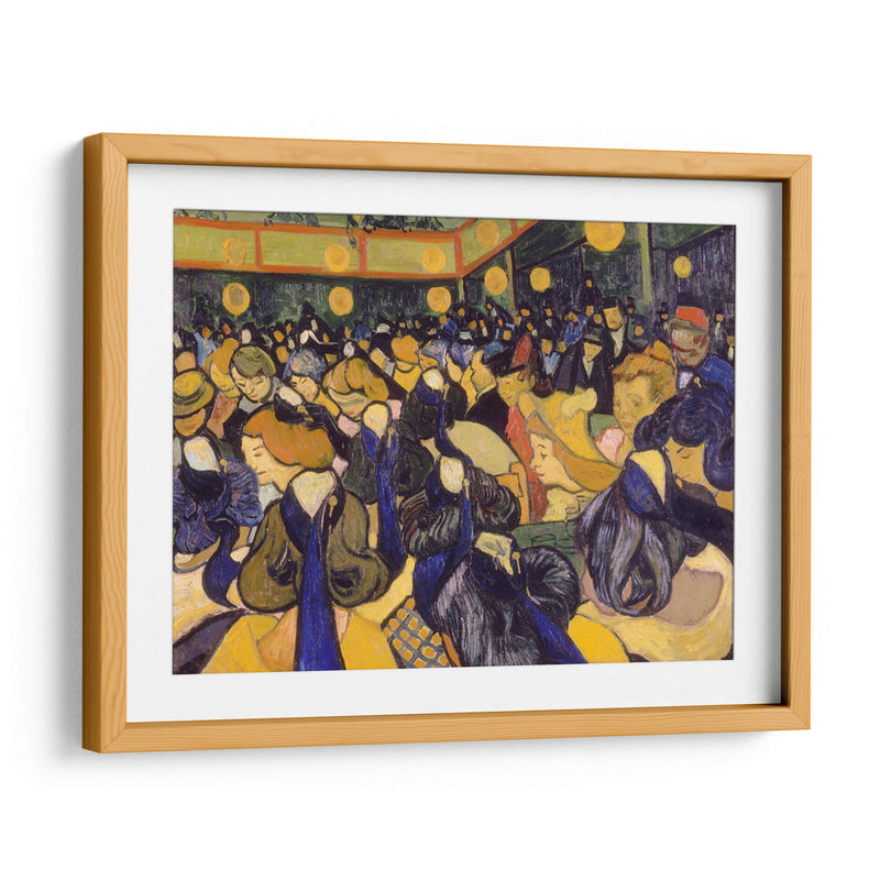 Salón de baile en Arles - Vincent Van Gogh | Cuadro decorativo de Canvas Lab